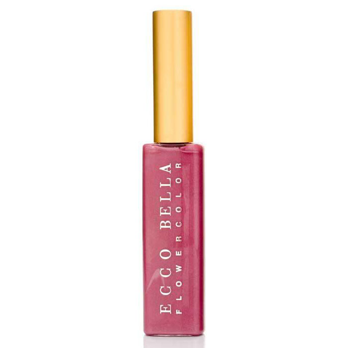 Good For You Gloss Mini - Pleasure Frosted True Pink, Portable Lip Gloss, 0.14 oz, Ecco Bella
