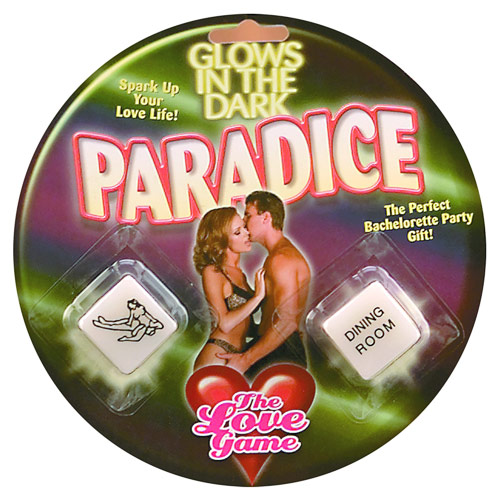Pipedream Products Glow In The Dark Paradice - The Love Game, Pipedream Products