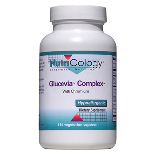 Glucevia Complex with Chromium, 120 Vegetarian Capsules, NutriCology