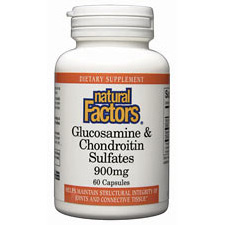 Glucosamine 500mg/Chondroitin 400mg 60 Capsules, Natural Factors