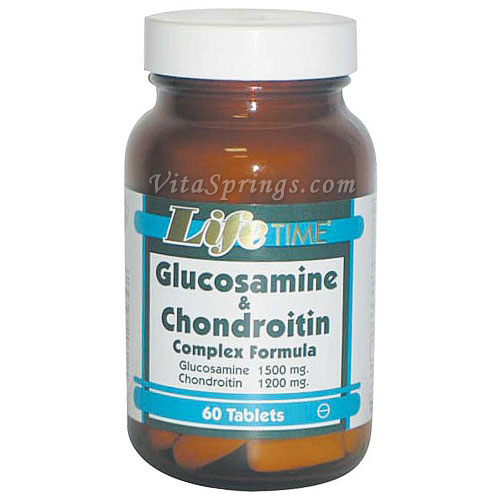 Glucosamine Chondroitin Complex 1500/1200 mg Tabs, 60 Tablets, LifeTime