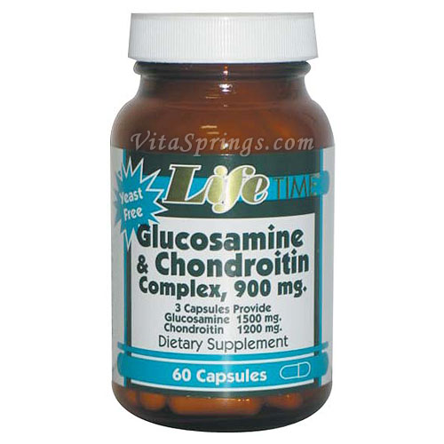 Glucosamine/Chondroitin Copmlex 900 mg, 60 Capsules, LifeTime