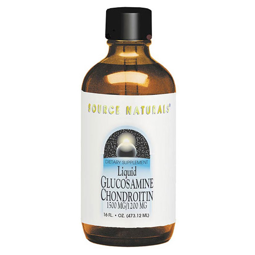 Glucosamine Chondroitin Liquid 1500mg/1200mg 16 fl oz from Source