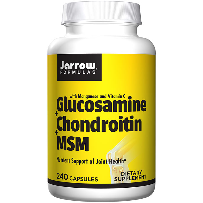 Glucosamine Chondroitin MSM Combination, 240 caps, Jarrow Formulas