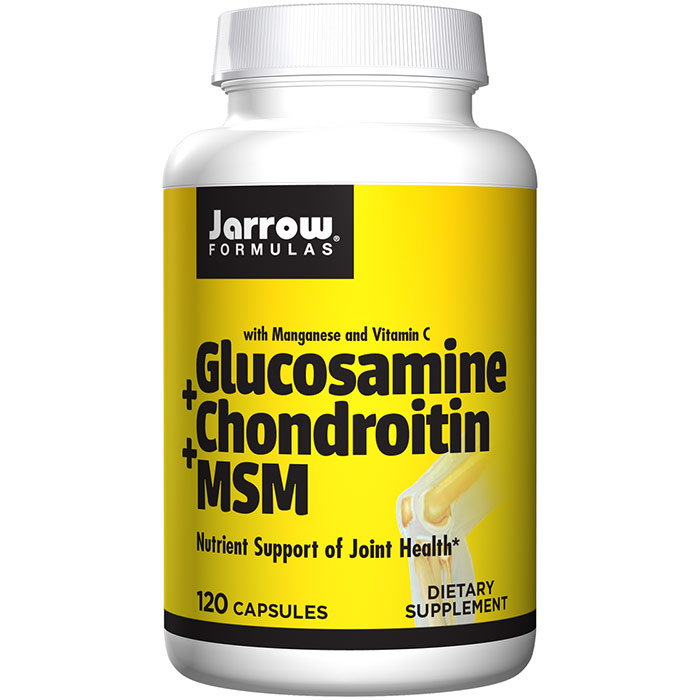 Glucosamine Chondroitin MSM Combination, 120 caps, Jarrow Formulas