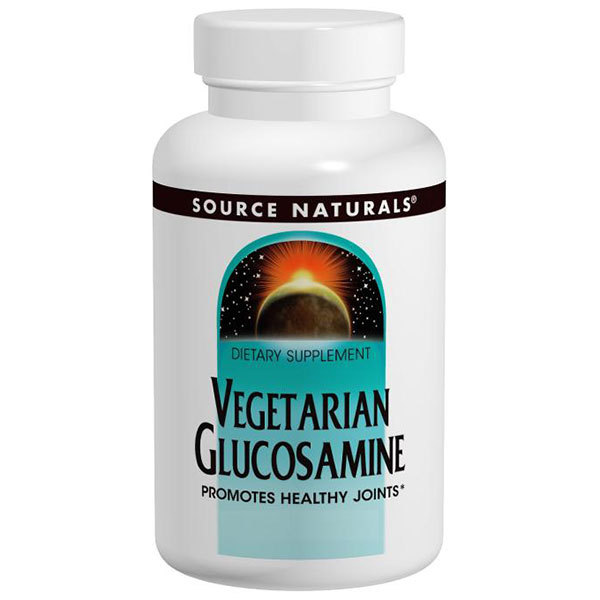 Vegetarian Glucosamine HCl 750 mg, 120 Tablets, Source Naturals