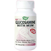 Glucosamine with MSM, 80 Tablets, Natures Way