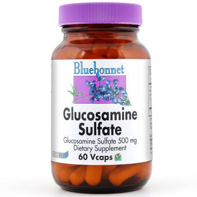 Glucosamine Sulfate 500 mg, 60 Vcaps, Bluebonnet Nutrition