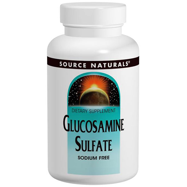 Glucosamine Sulfate 500mg 60 caps from Source Naturals
