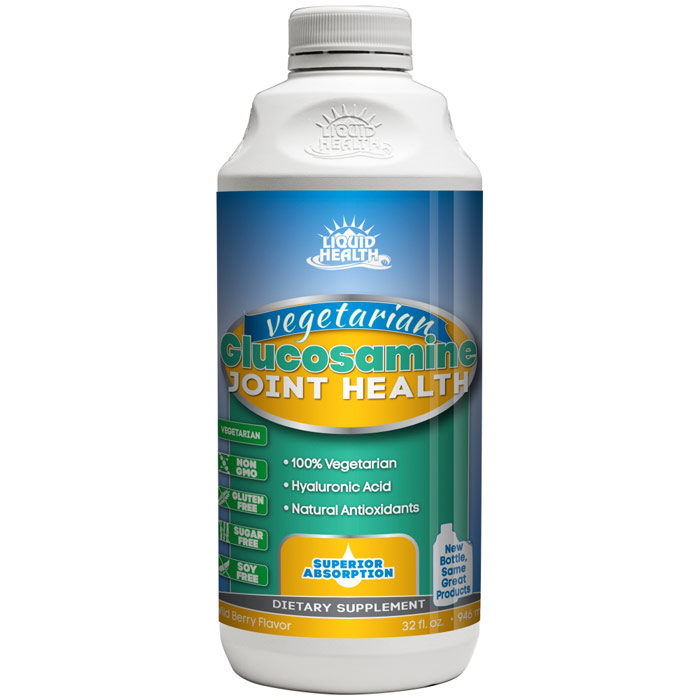 Vegetarian Glucosamine Liquid Supplement, 32 oz, Liquid Health