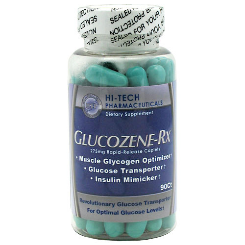 Hi-Tech Pharmaceuticals Glucozene-Rx, 90 Caplets, Hi-Tech Pharmaceuticals