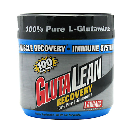 Glutalean, 100% Pure L-Glutamine, 500 gm, Labrada Nutrition