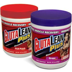 Labrada Nutrition Glutalean Plus, Glutamine Drink Mix, Grape, 350 gm, Labrada Nutrition