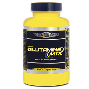 Infinite Labs Glutamine MTX, 240 Capsules, Infinite Labs