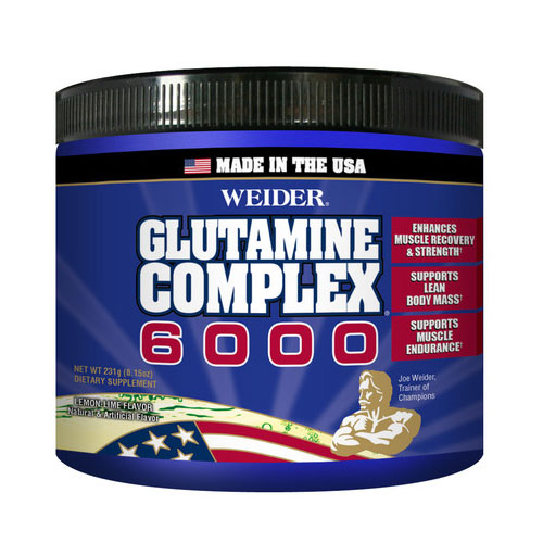 Glutamine Complex 6000 - Lemon Lime, 300 g, Weider