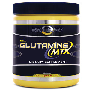 Infinite Labs Glutamine MTX Powder, 8.8 oz, Infinite Labs