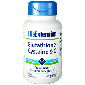 Glutathione, Cysteine & C, 100 Vegetarian Capsules, Life Extension