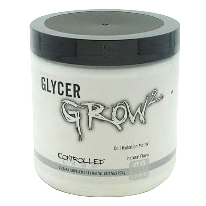 Glycer Grow 2, Cell Hydration Matrix, Natural Flavor, 60 Servings, Controlled Labs