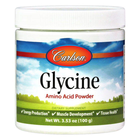 Glycine Powder, 100 g, Carlson Labs