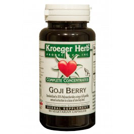 Goji Berry Complete Concentrate, 90 Vegetarian Capsules, Kroeger Herb