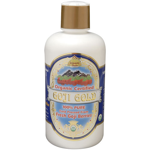 Goji Gold 100% Pure Organic Lycium Barbarum 32 oz, Dynamic Health Labs