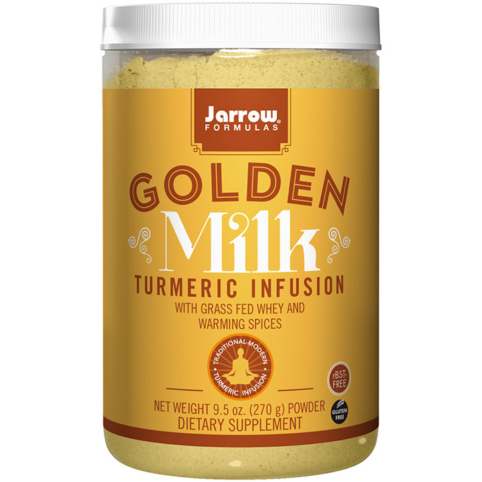 Golden Milk, Turmeric Infusion Powder, 9.5 oz, Jarrow Formulas