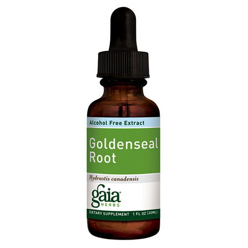 Gaia Herbs Goldenseal Root Liquid, Alcohol Free, 2 oz, Gaia Herbs