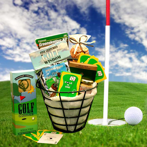 Elegant Gift Baskets Online Golfer's Caddy Gift Basket, Elegant Gift Baskets Online