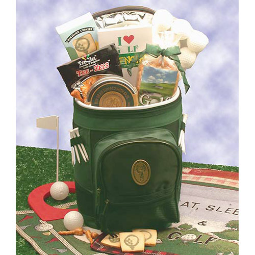 Elegant Gift Baskets Online Golfing Around Golf Sports Bag, Elegant Gift Baskets Online