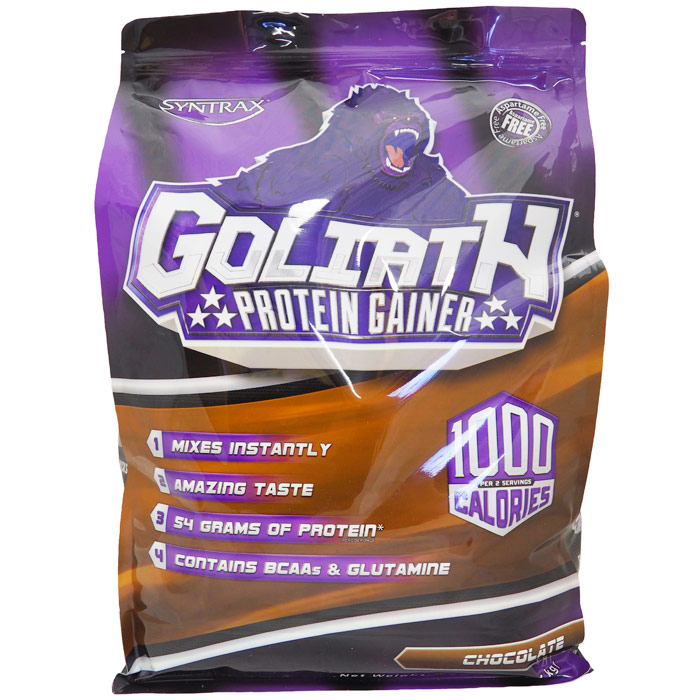 Goliath, Protein Gainer, 12 lb, Syntrax