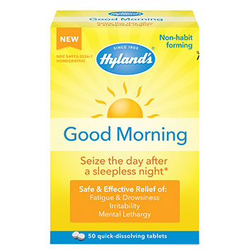 Good Morning, For Fatigue & Drowsiness, 50 Quick-Dissolving Tablets, Hylands