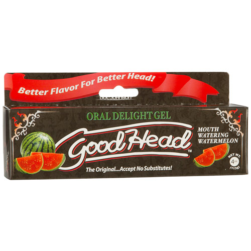 GoodHead Oral Delight Gel, Watermelon, 4 oz, Doc Johnson