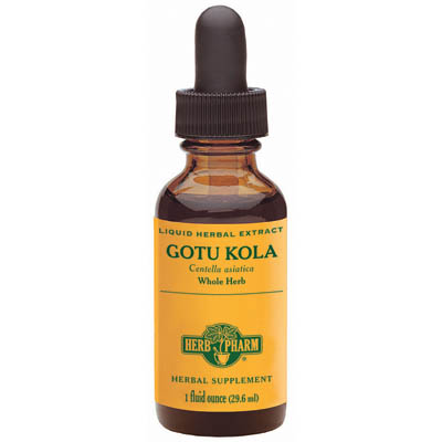 Herb Pharm Gotu Kola Extract Liquid, 1 oz, Herb Pharm