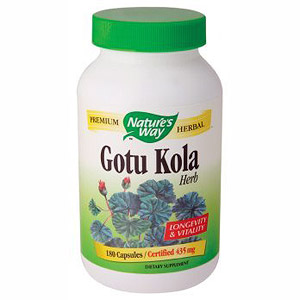 Gotu Kola Herb 100 caps from Natures Way