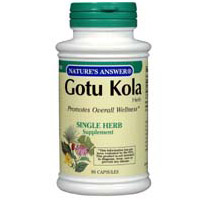 Gotu-Kola Herb (GotuKola) 90 caps from Natures Answer