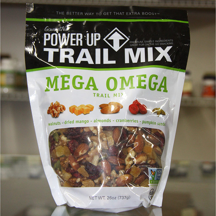 GourmetNut Power Up Mega Omega Trail Mix, 26 oz (737 g)