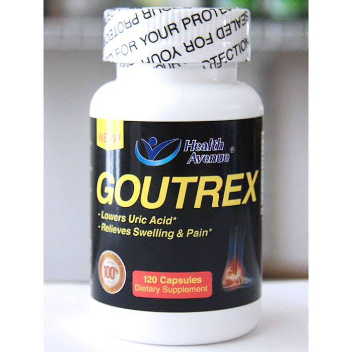 Goutrex, Gout Pain Relief, 120 Capsules, Health Avenue