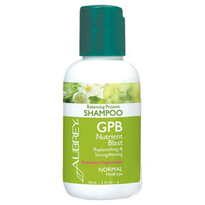 GPB Balancing Protein Shampoo, Rosemary Peppermint, Trial / Travel Size, 2 oz, Aubrey Organics
