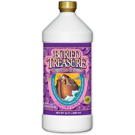 Concord Grape Minerals Liquid, 32 oz, Buried Treasure Liquid Nutrients