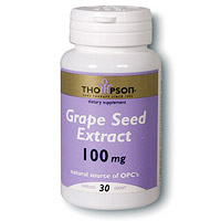 Grape Seed Extract 100mg 30 caps, Thompson Nutritional Products