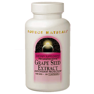 Grape Seed Extract Proanthodyn 100mg 60 caps, from Source Naturals