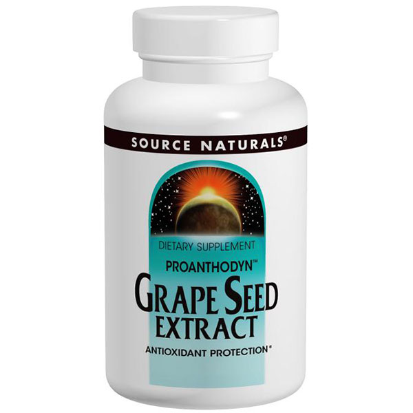 Source Naturals Grape Seed Extract 100mg Proanthodyn 120 tabs from Source Naturals