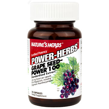 Grape Seed Power-100 30 caps from Natures Herbs