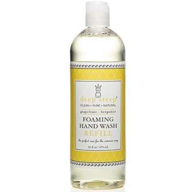 Foaming Handwash Refill, Grapefruit Bergamot, 16 oz, Deep Steep