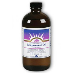 Grapeseed Oil, 16 oz, Heritage Products