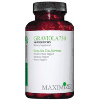 Maximum International Maximize Graviola 750 (Graviola750), 100 Veggie Caps, Maximum International