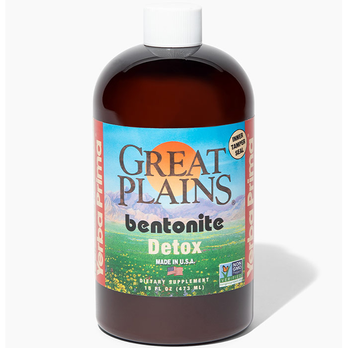 Great Plains Bentonite Detox (Alimentary Detoxification) 16 oz from Yerba Prima