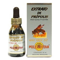 Brazil Premium Green Bee Propolis Wax Free 50, 30 ml, Polenectar