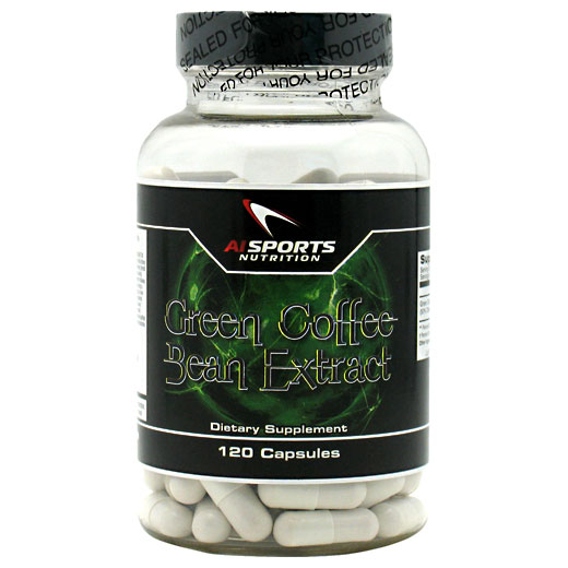 Green Coffee Bean Extract, 120 Capsules, AI Sports Nutrition