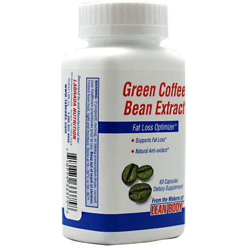 Labrada Nutrition Green Coffee Bean Extract, 60 Capsules, Labrada Nutrition